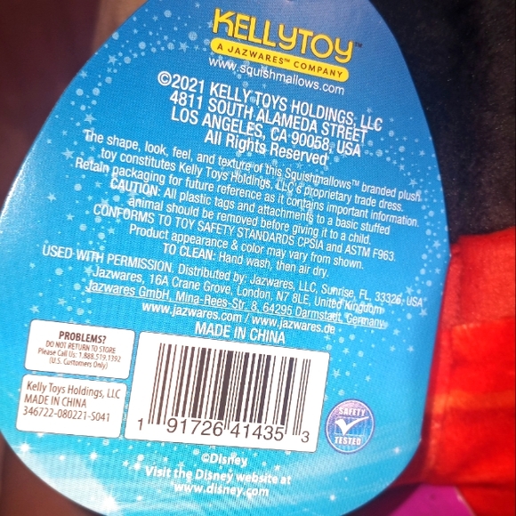 MICKEY 🧙♀️Disney The Scorcerers Apprentice Original Squishmallow☆ 》NWT《☆ - Picture 8 of 8